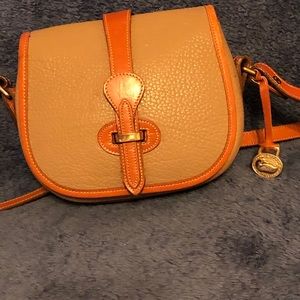 Dooney & Bourke Vintage Leather Tack Bag